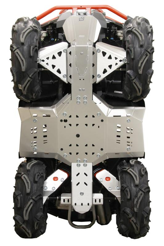 Skid Plate Full Set (aluminium): Canam G2 Outlander: 650/850/1000: (20